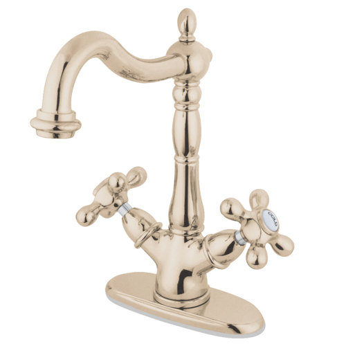 Kingston Brass Heritage Centerset Bathroom Faucet & Reviews Wayfair